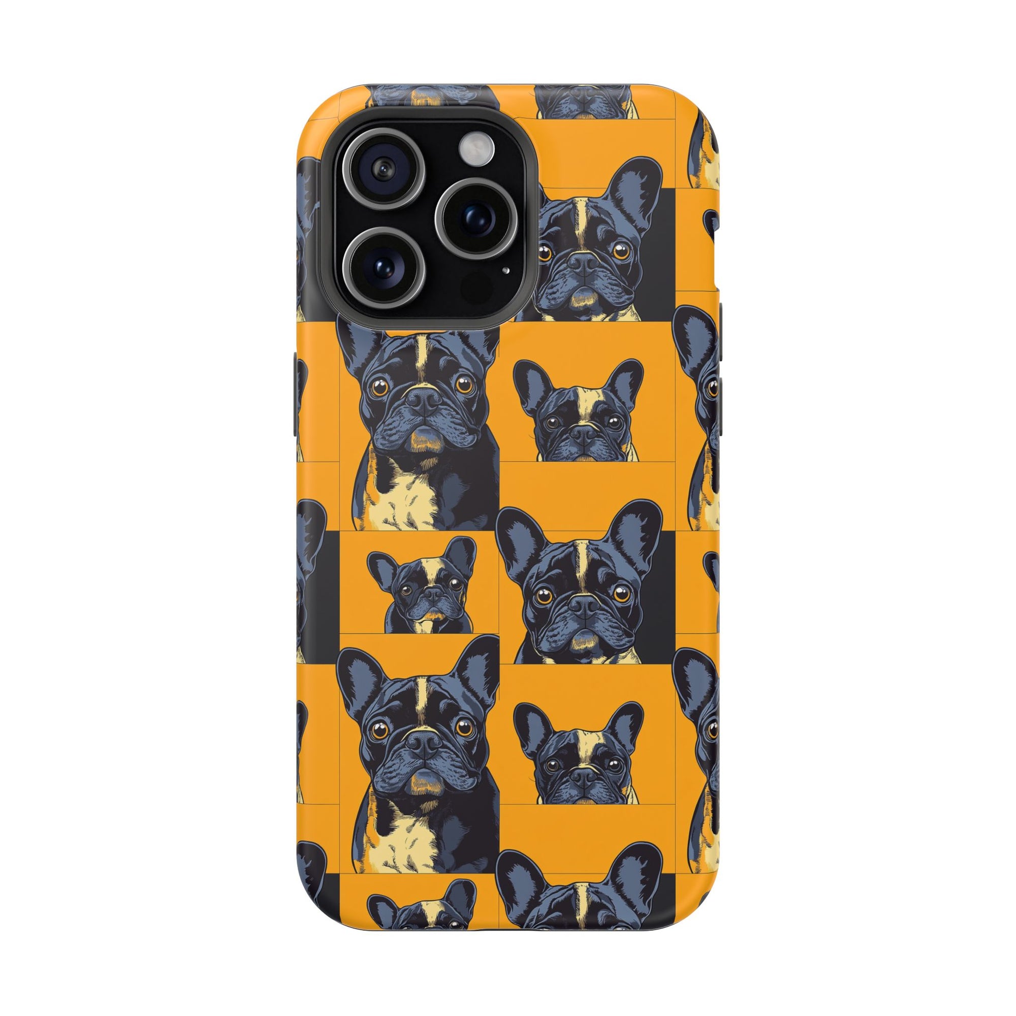 Frenchie Pawsitively Pawsome Peek-a-Boo Perfection Magnetic Tough Cases