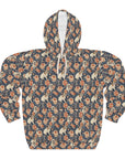 Blooming Bulldog Beauty Unisex Pullover Hoodie