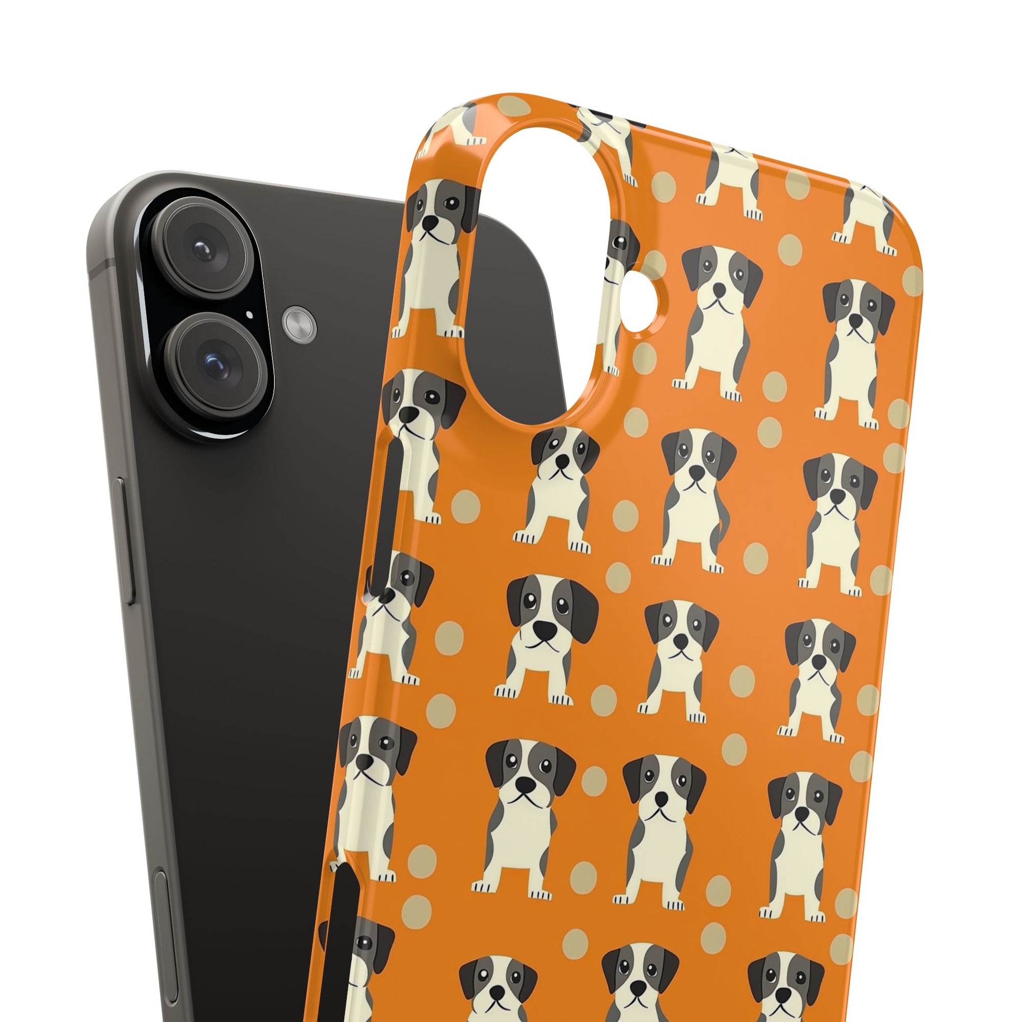 Boxer Blissful Chic Canine Slim Phone Cases