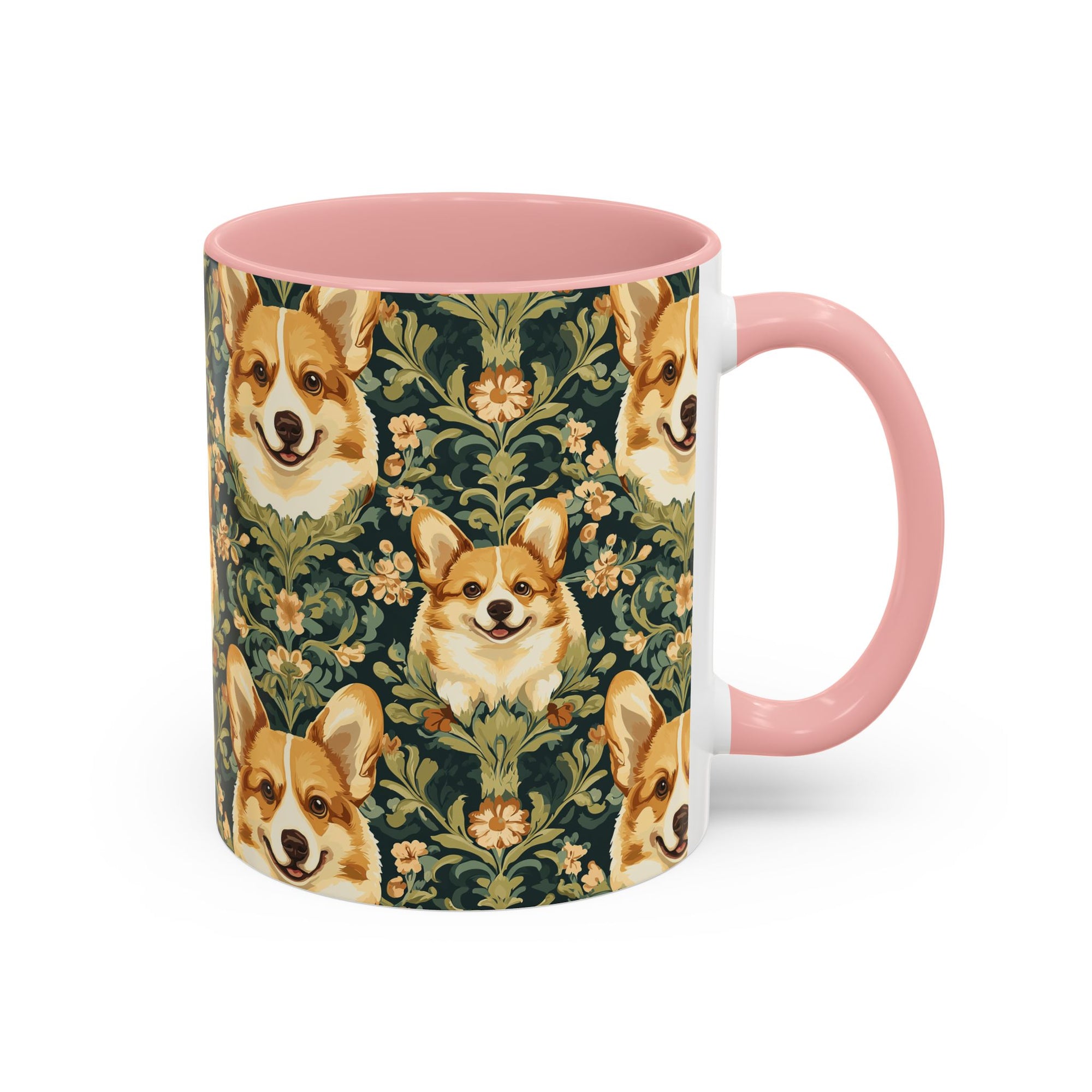 Corgi Charmz Accent Coffee Mug