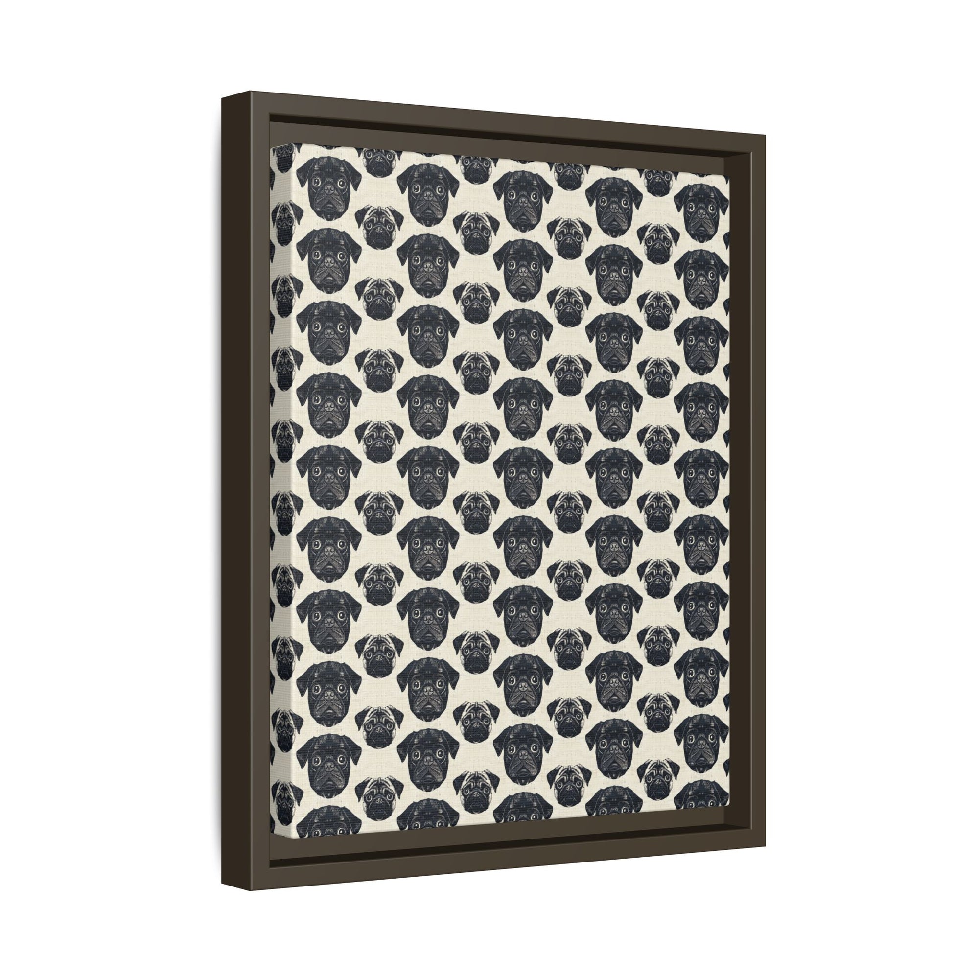 Pugalicious Enchantment Matte Canvas, Framed