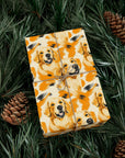 Golden Glitz 'n Glamour Woofwear Gift Wrap Papers