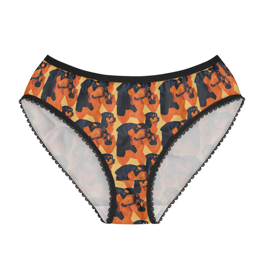 Rottweiler Chic Pawsitivity Women's Briefs