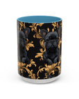 Regal Frenchie Noir Elegance Accent Coffee Mug