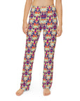 Glitchy Bulldog Blitz Kids Pajama Pants