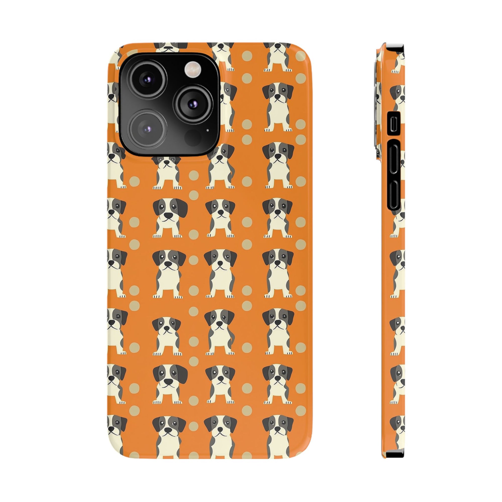 Boxer Blissful Chic Canine Slim Phone Cases