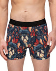 Gothic Rose Bulldog Noir Enchantment Men's Boxers