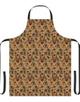 Autumnal German Shepherd Glamour Apron