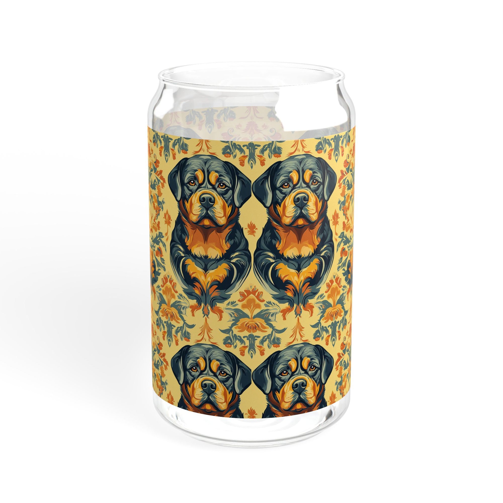 Royal Rottie Regalia Sipper Glass