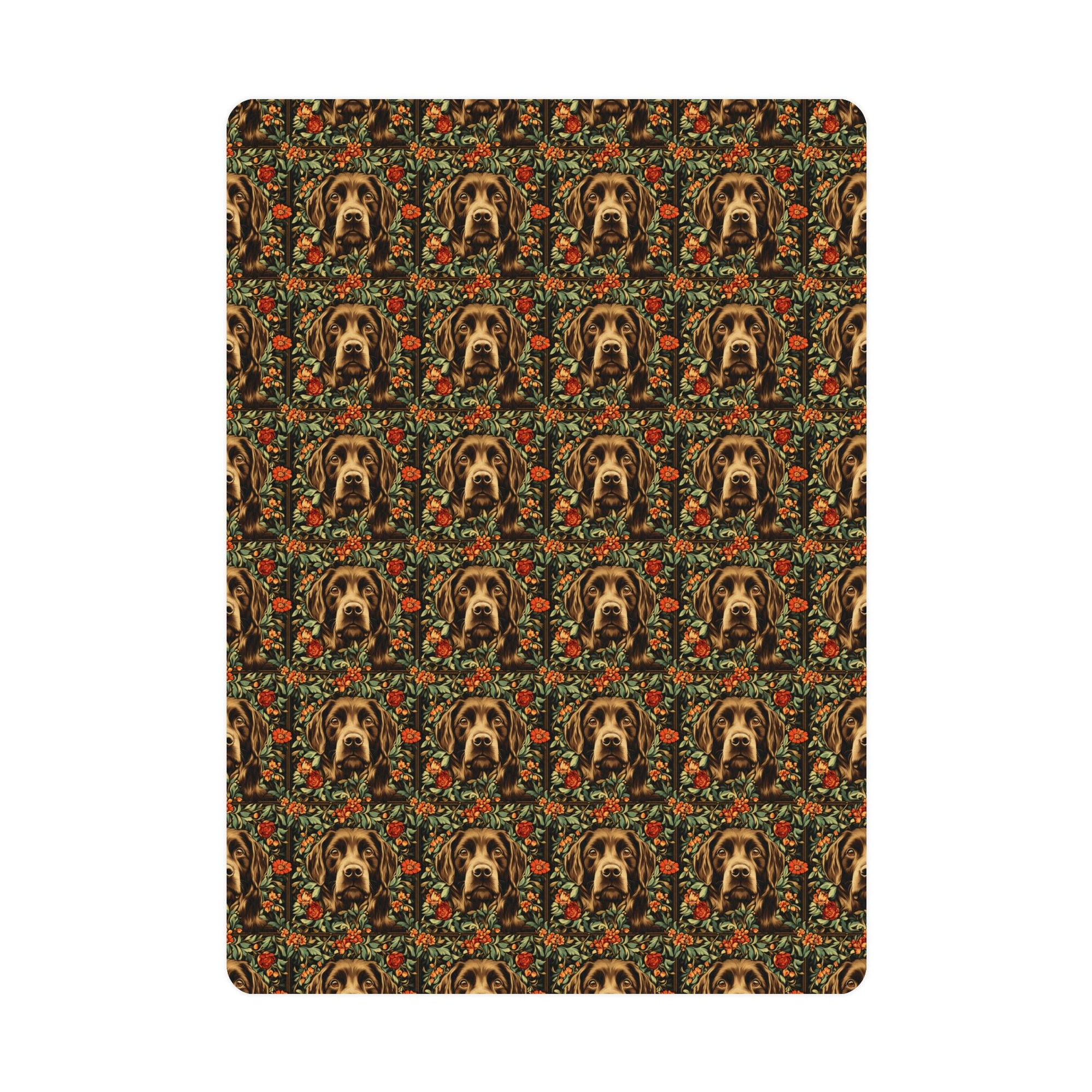 Labrador Lush Pooch Tapestry Postcards