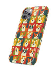 Corgi Chic Popart Pup Slim Phone Cases