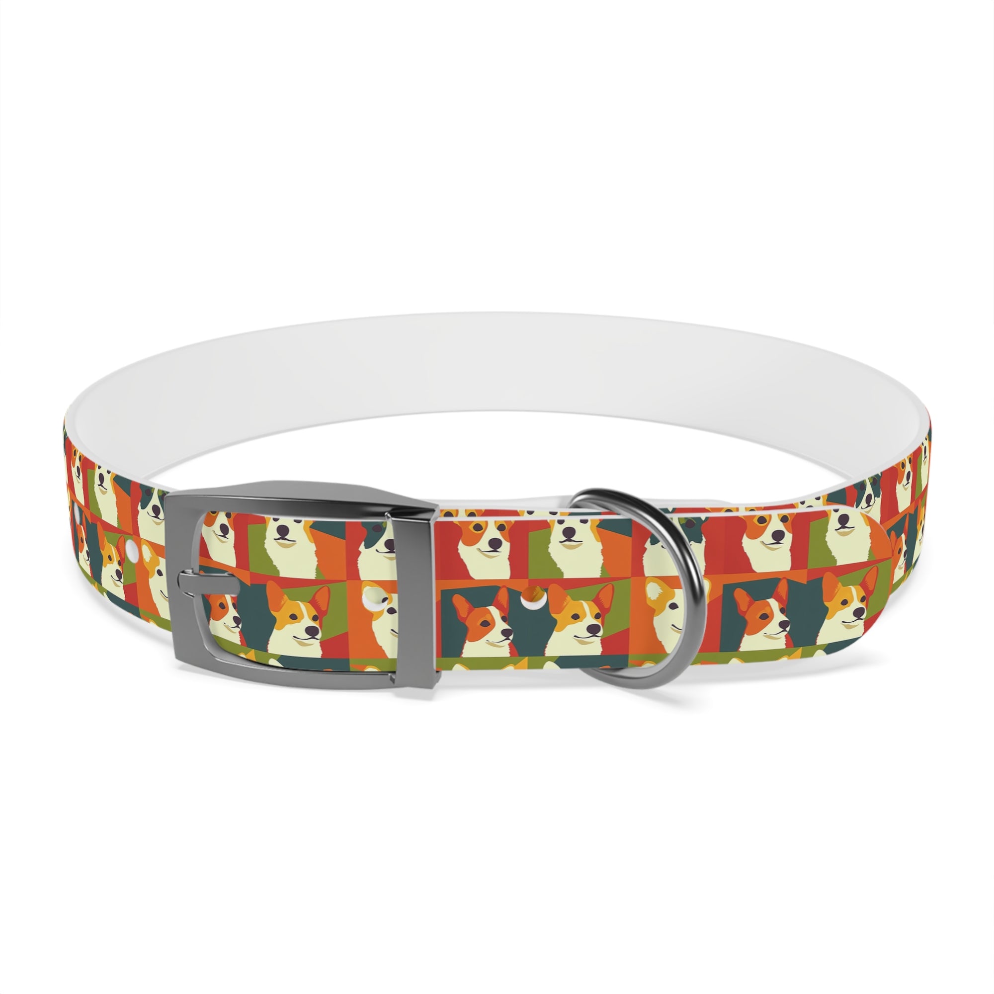 Corgi Chic Popart Pup Dog Collar