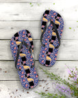 Bloomtastic Lab Petal Parade Flip Flops