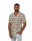 Dashing Dane Divinity Men's Hawaiian Camp Shirt