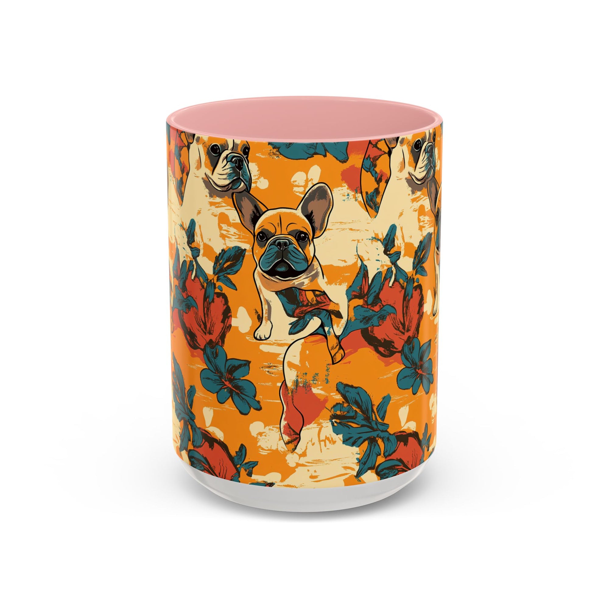 Frenchie Glow-Up Galore Accent Coffee Mug