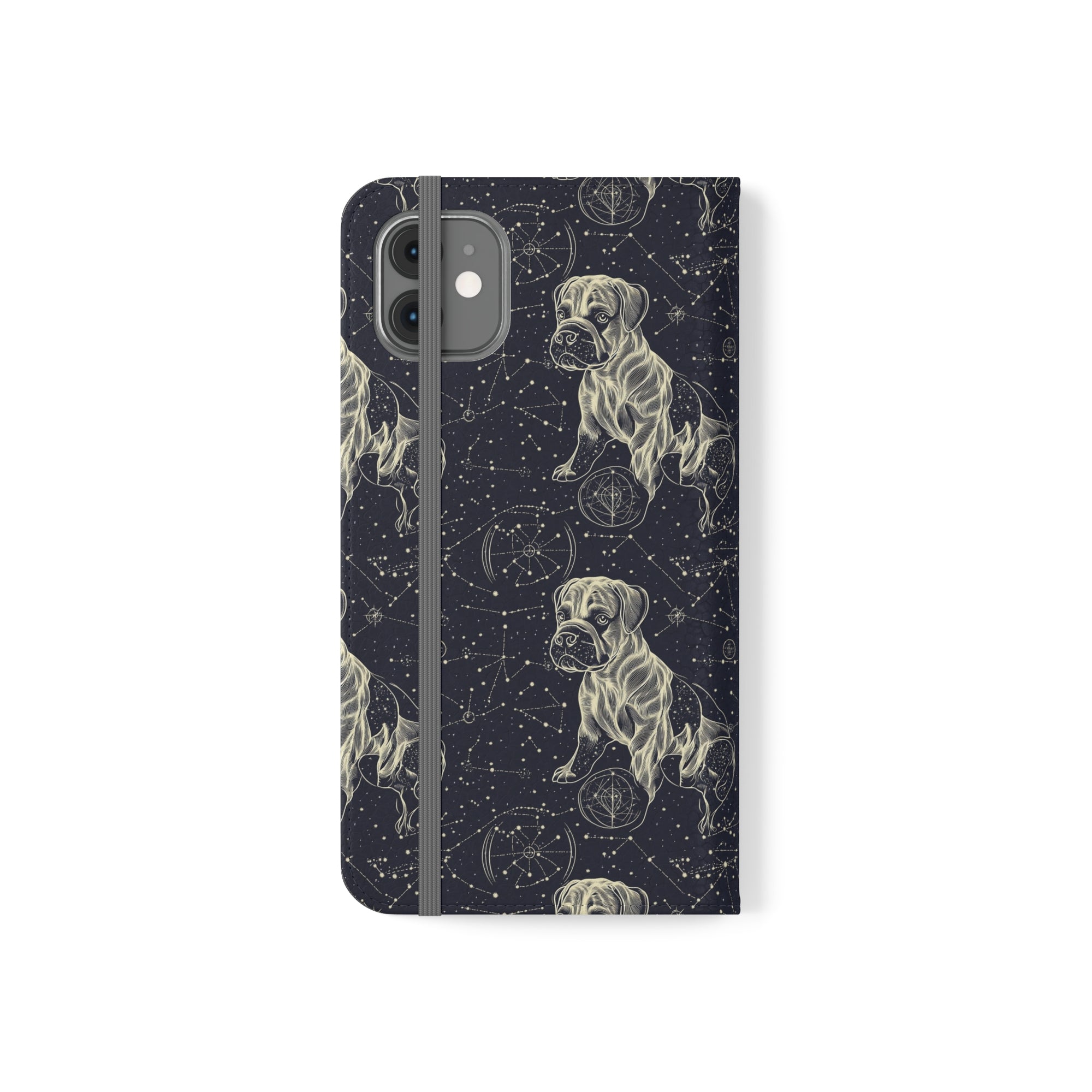 Celestial Boxer Bliss Flip Cases