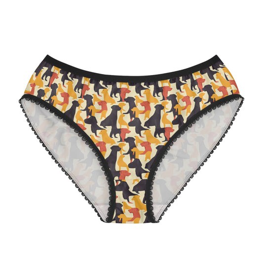 Modern Charm Labrador Chic Women's Briefs