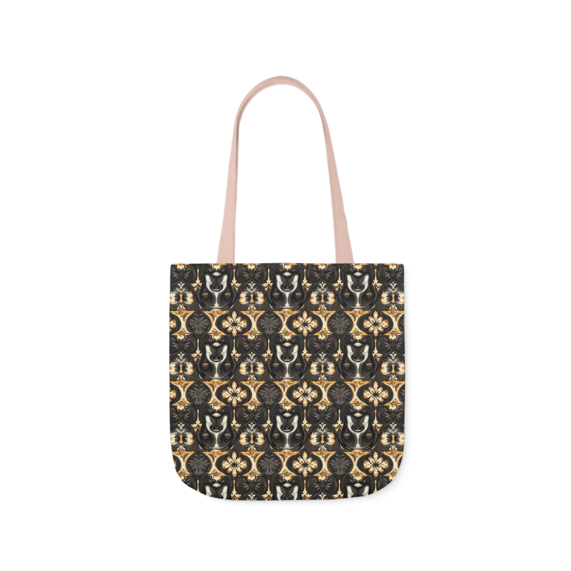 Manor Pup Boxer Royale Canvas Tote Bag