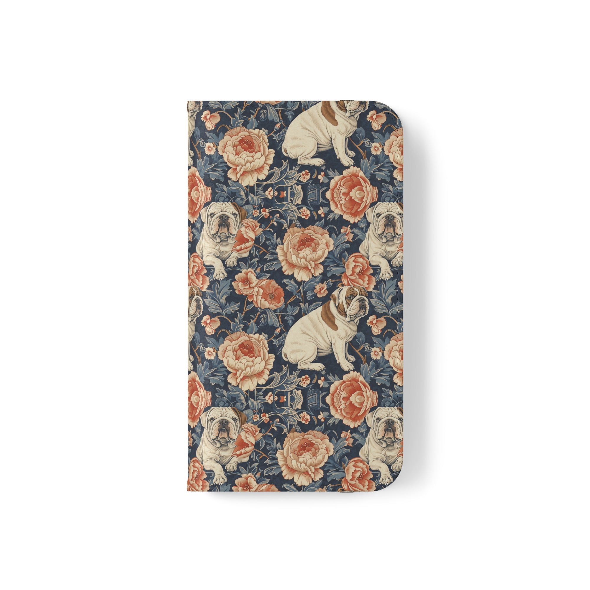 Blooming Bulldog Beauty Flip Cases