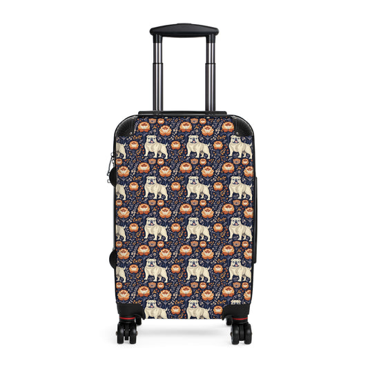 Bulldog Blossom Bonanza Suitcase