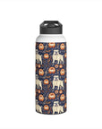 Bulldog Blossom Bonanza Stainless Steel Water Bottle