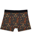 Dapper Dachshund Embroidery Elegance Men's Boxers