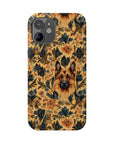 Autumnal German Shepherd Glamour Slim Phone Cases