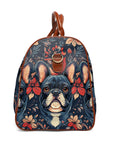 Gothic Rose Bulldog Noir Enchantment Waterproof Travel Bag