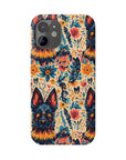 Bloomhound Shepherd Sentinel Slim Phone Cases