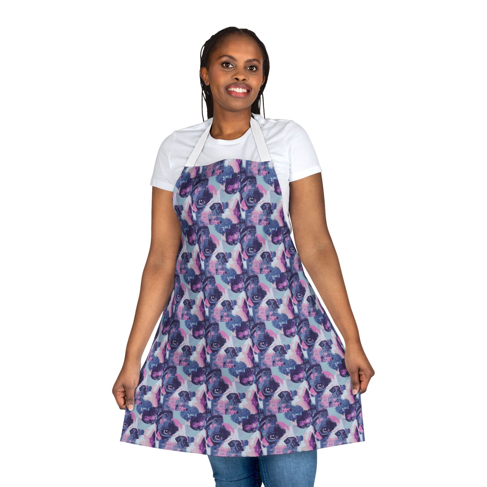 Funky Geometric Boxerista Apron