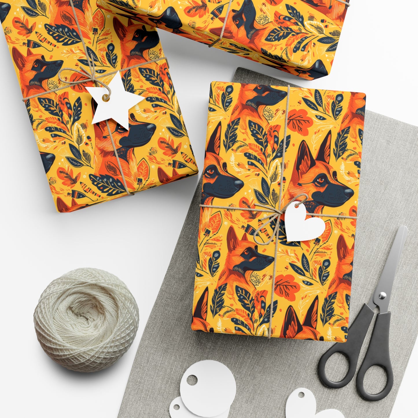 Shepherd Safari Retreat Gift Wrap Papers