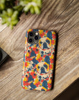 Bloom Pup Frenchietastic Splatter Slim Phone Cases