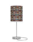 Pawsome Rottweiler Royalty Plaid Lamp on a Stand