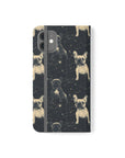 Frenchie Celestial Soar Flip Cases