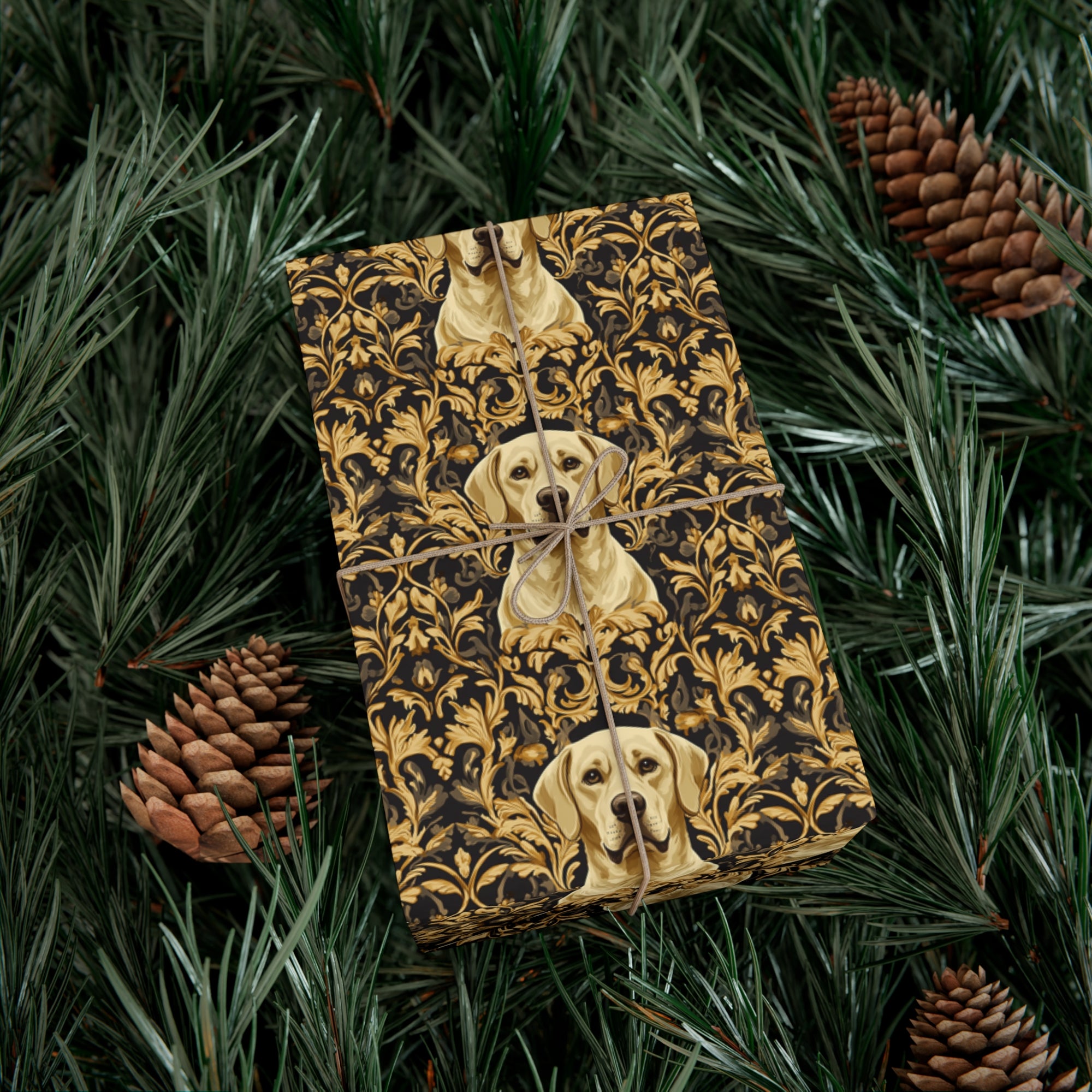 Royal Pawsitivity Labs Gift Wrap Papers