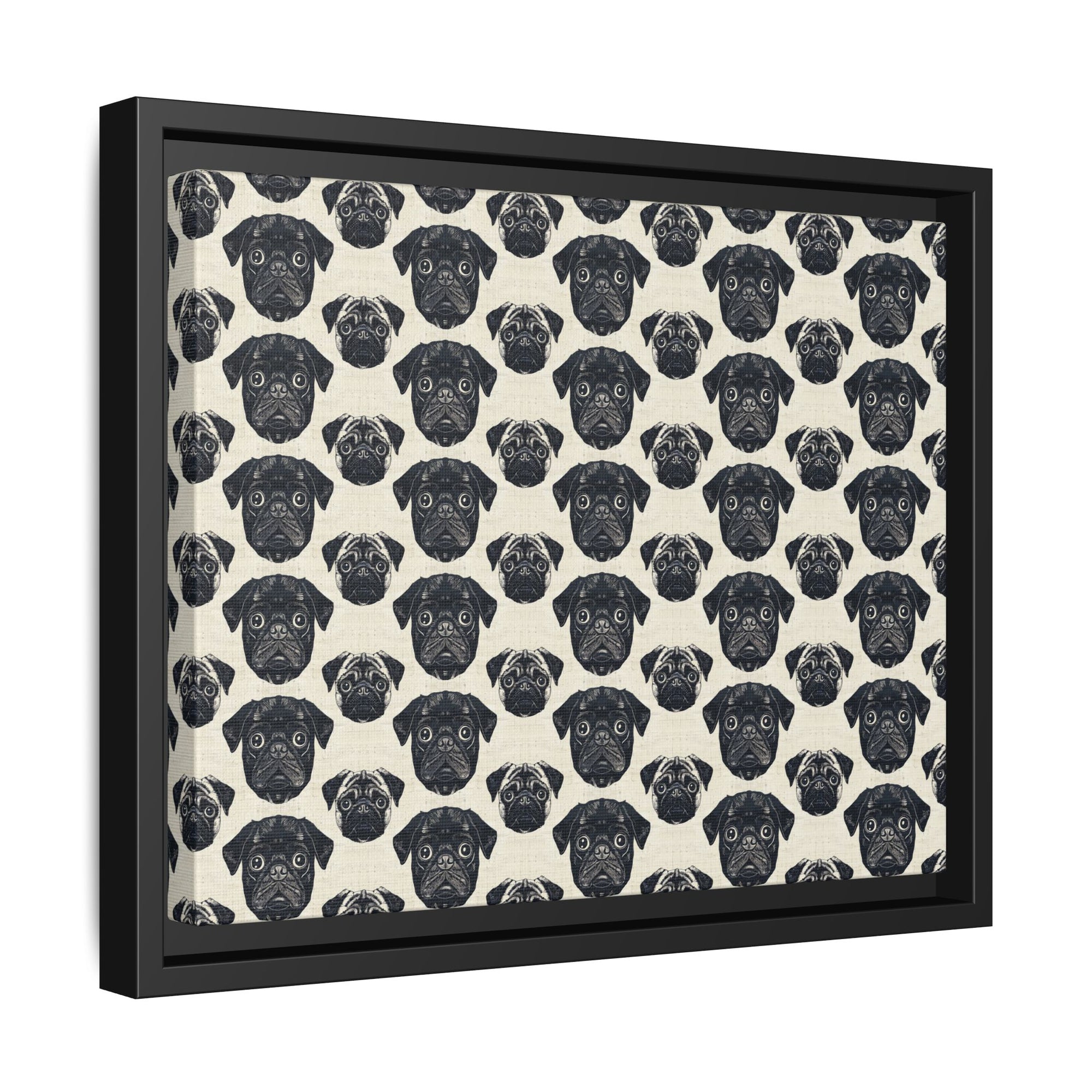 Pugalicious Enchantment Matte Canvas, Framed