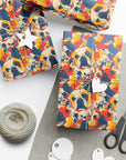 Bloom Pup Frenchietastic Splatter Gift Wrap Papers