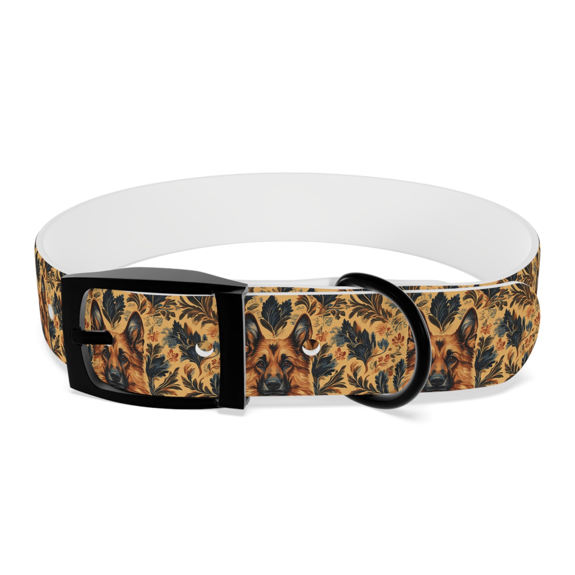 Autumnal German Shepherd Glamour Dog Collar