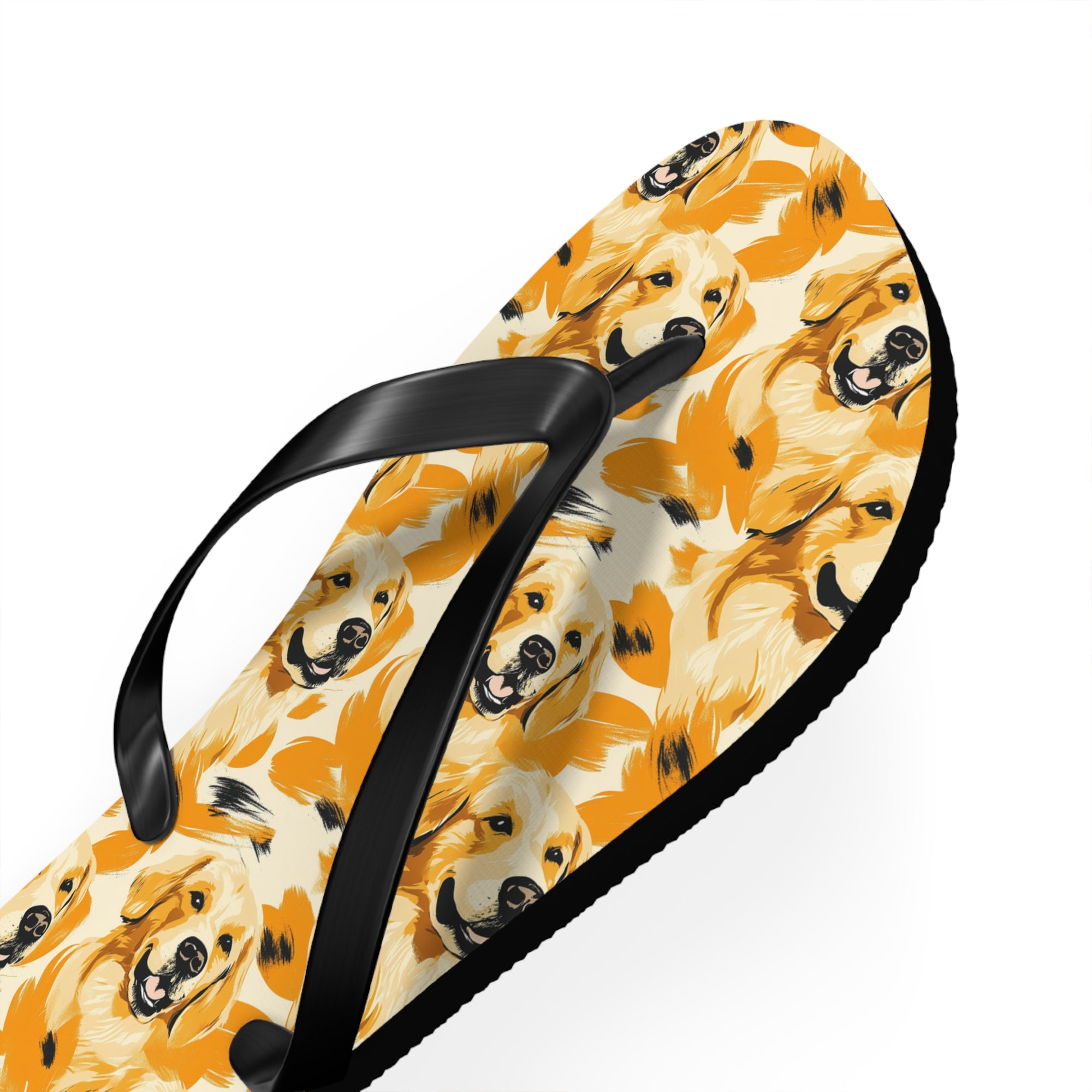 Golden Glitz &#39;n Glamour Woofwear Flip Flops