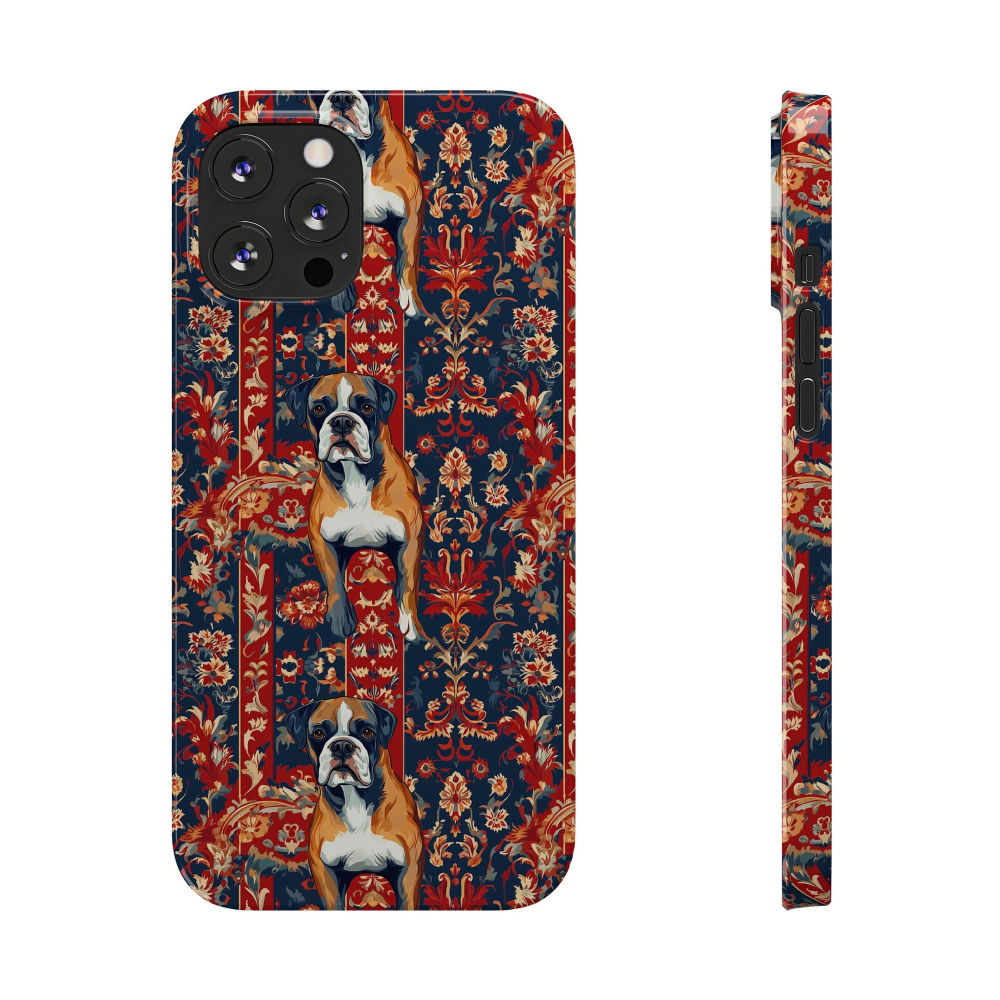 Boxer Blossom Tapestry Delight Slim Phone Cases