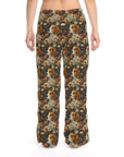 Beagle Blossoms Women's Pajama Pants