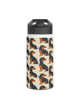 Whimsical Dachsund Dreamcatcher Stainless Steel Water Bottle