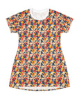 Bloom Pup Frenchietastic Splatter T-Shirt Dress