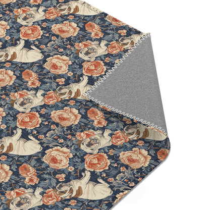 Bulldog Elegance Heritage Rug- William Morris Inspired Area Rug