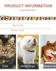Oxford Cloth Adjustable Pet Collar for Dogs Q025