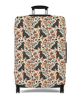 Blossoming Dachshunds Delight Luggage Cover