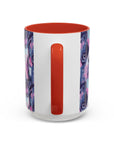 Funky Geometric Boxerista Accent Coffee Mug