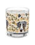 Majestic Great Dane Meadow Rocks Glass