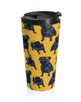 Puglet Posh Paradise Stainless Steel Travel Mug