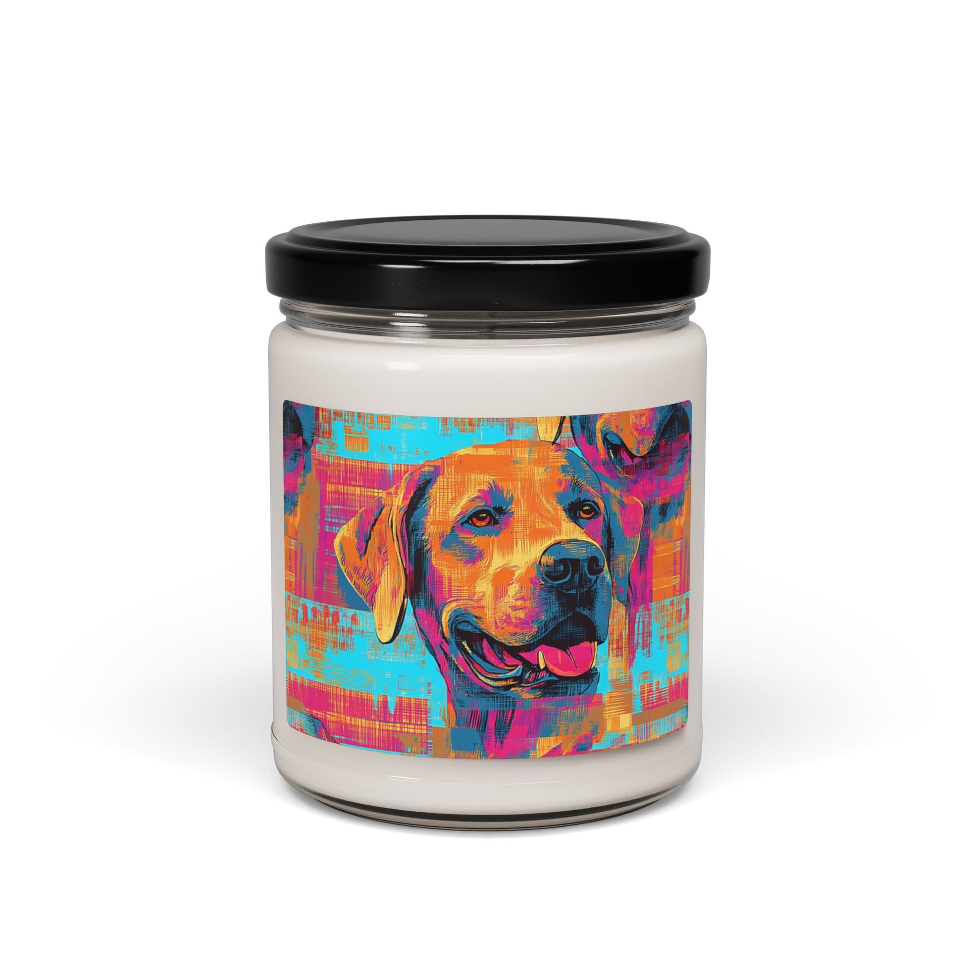 Rustic Charm Labrador Chic Scented Soy Candle